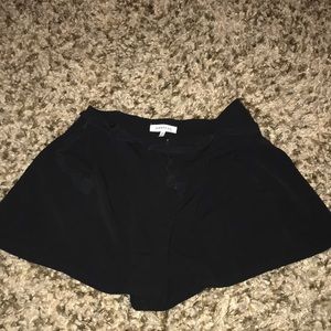 Black play shorts